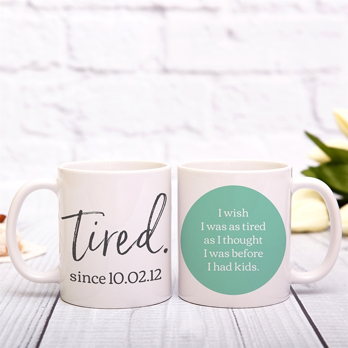 Picture of Tired Personalized Mug