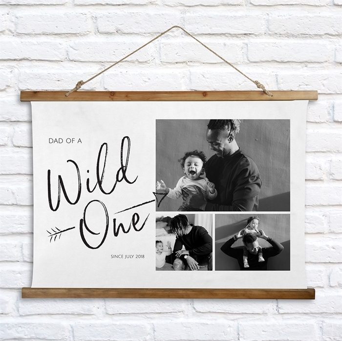 Picture of Wild One Wooden Wall Tapestry