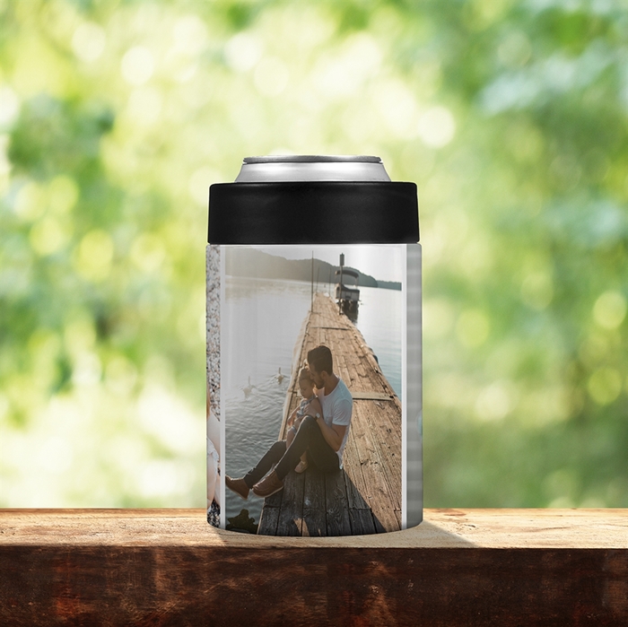 Picture of 3 Photo Stainless Steel Koozie
