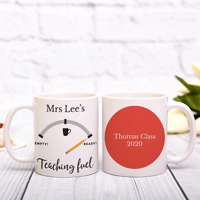 Picture of Teacher Fuel Personalized Mug