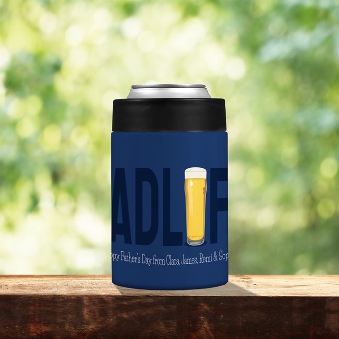 Picture of Dad Life Stainless Steel Koozie
