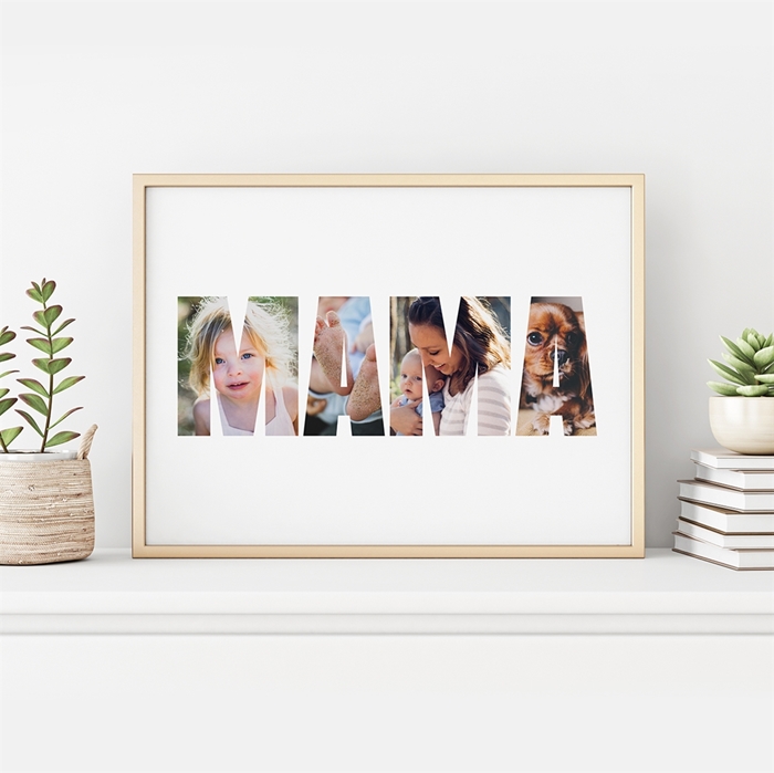 Picture of Mama photo Personalized Poster