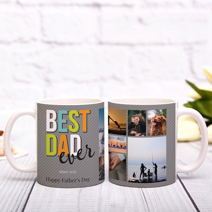 Picture of Best Dad Ever Personalized Mug