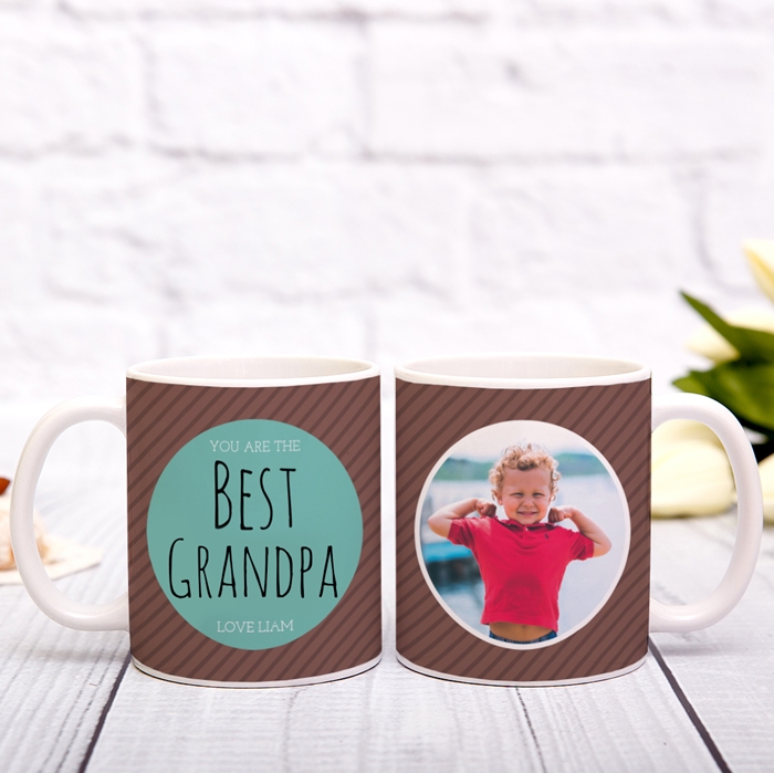 Picture of Best Grandpa Personalized Mug