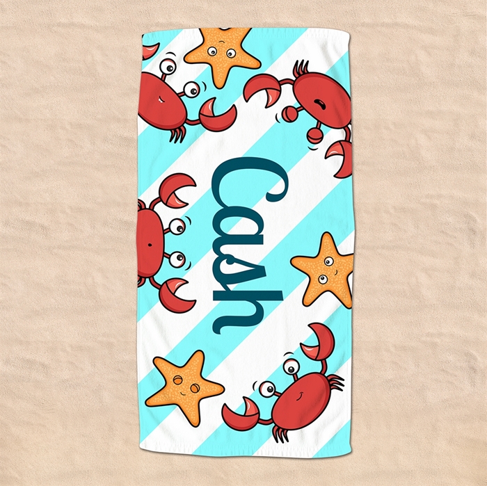 Picture of Crab Beach Towel