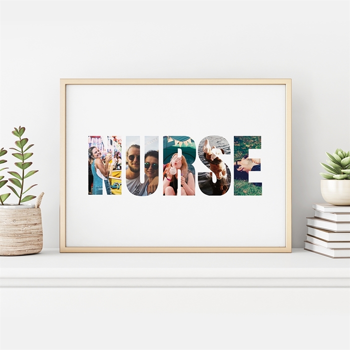 Picture of Nurse Personalized Photo Poster