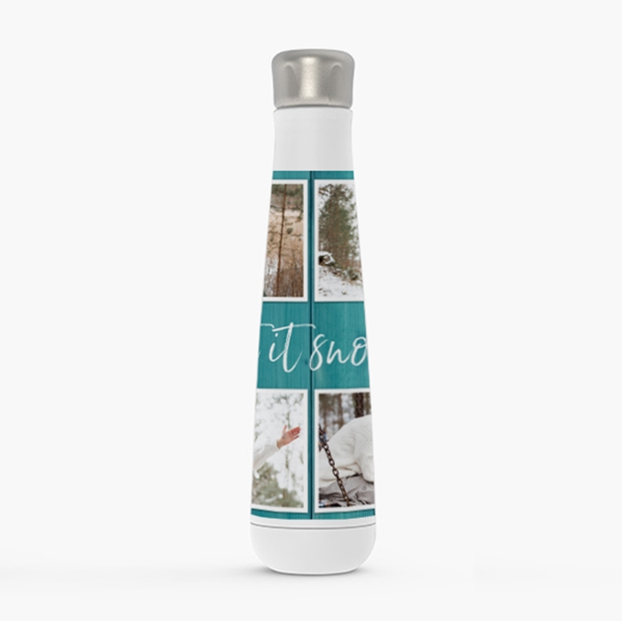 Picture of Boho Wooden Stainless Steel Water Bottle