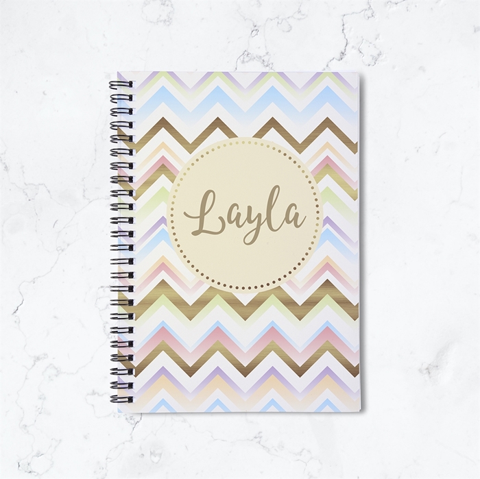 Picture of Zig Zag Spiral Notebook