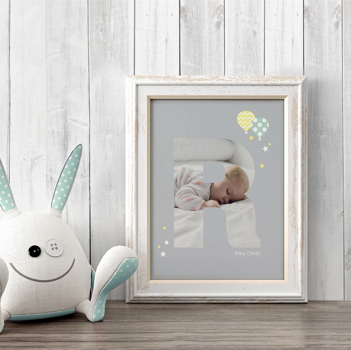Picture of Baby & Kids Letter R Poster